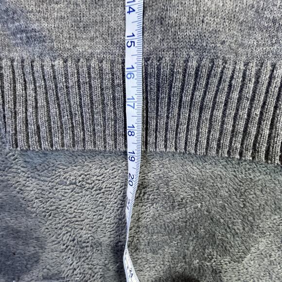 J Crew Sweater Womens Extra Small Gray Alpaca Merino Wool Shawl Collar Cardigan - Picture 6 of 7